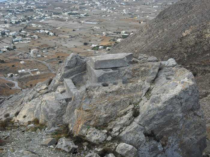 Αρχαία Θήρα Καμάρι- αρχαία Θήρα-Περίσσα