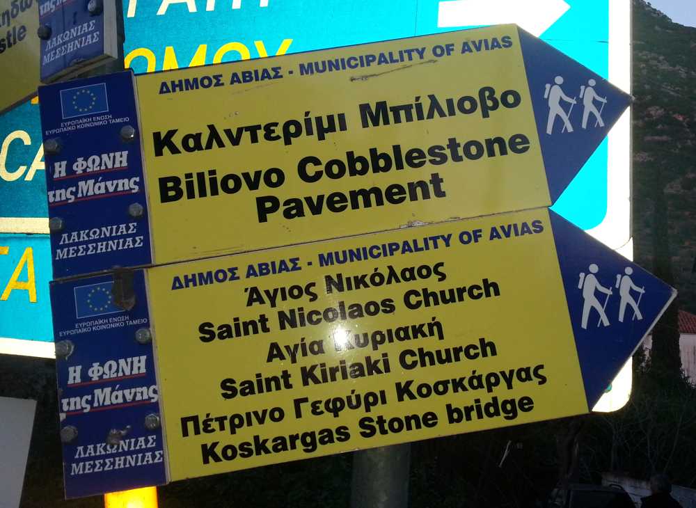 Σήμανση Αβία, Μπίλιοβος